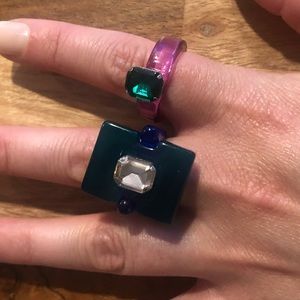 Acrylic Fashion Rings